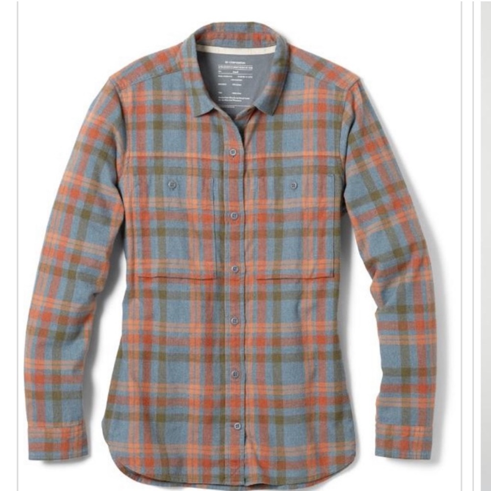 REI Wallace Plaid size medium EUC maybe worn once